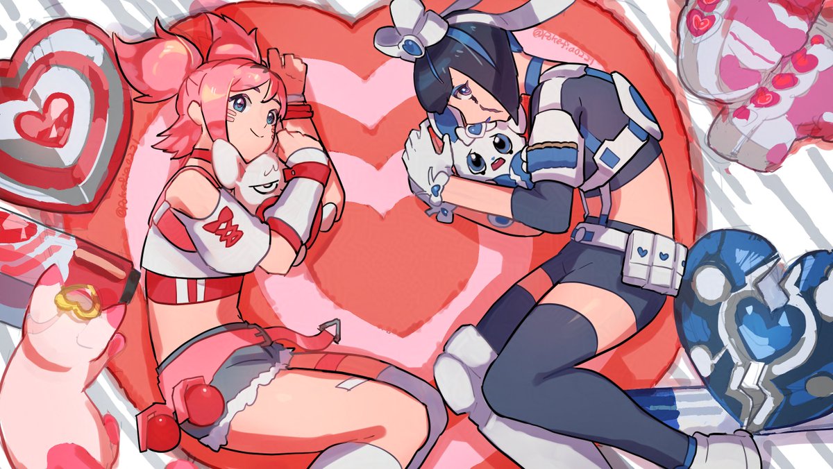 ハート姉妹
#FortniteFanArt #epicpartner