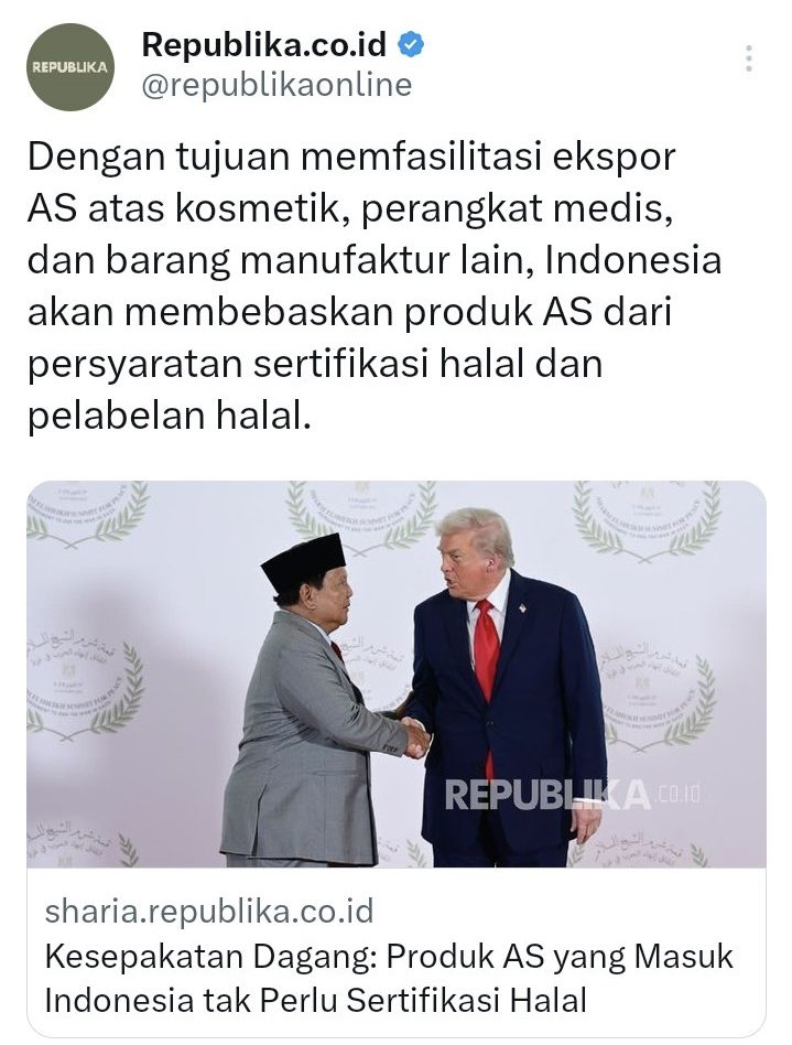 Tidak bisa berkata2 lagi...

Ya Allah tunjukkanlah kepada kami yang benar itu benar dan bantulah kami untuk mengikutinya, dan tunjukkanlah kepada kami yang batil itu batil dan bantulah kami untuk menjauhinya.