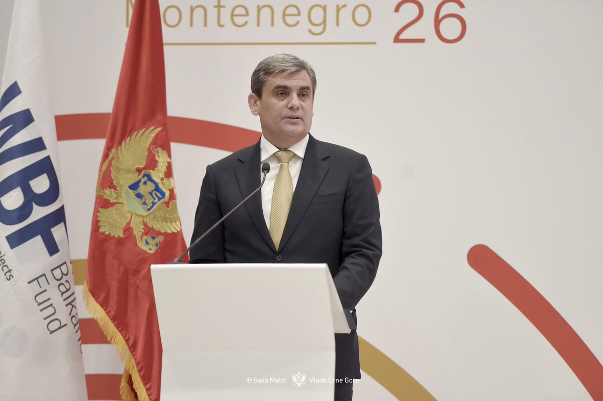 MFA_MNE's tweet image. 📣 #Montenegro 🇲🇪 has officially marked the start of its 2026 Presidency of the Western Balkans Fund 🎯 

DPM &amp;amp; FM Ibrahimović underlined that this role is both an honour and a responsibility, stressing that the Fund is a people-centred regional initiative that builds trust and