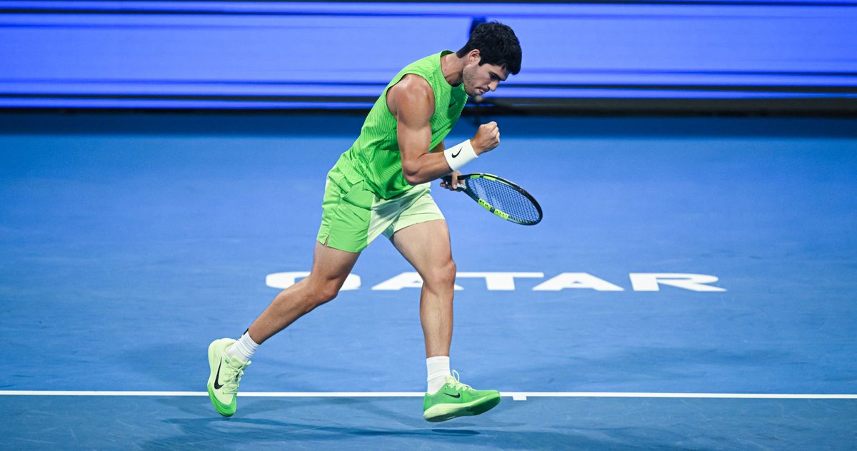 Johnson6up's tweet photo. 🪜Day 1 $100 → $10,000 Challenge🪜
ATP Doha 🇶🇦
Carlos Alcaraz -1,5 Sets / 2:0 @ -200

⏳𝐃𝐚𝐲 𝟏: $𝟏��𝟎 → $𝟏𝟓𝟎
Extremely cold rn. Better watch till we get hot! 

❤️ Hit 𝐋𝐈𝐊𝐄 - If you‘re 𝐓𝐀𝐈𝐋𝐈𝐍𝐆
Link 🔗https://t.co/mf22CJy9J3…

#PrizePicks | #NBA  #NBAAllStar26 https://t.co/U3Y6zOMLIb