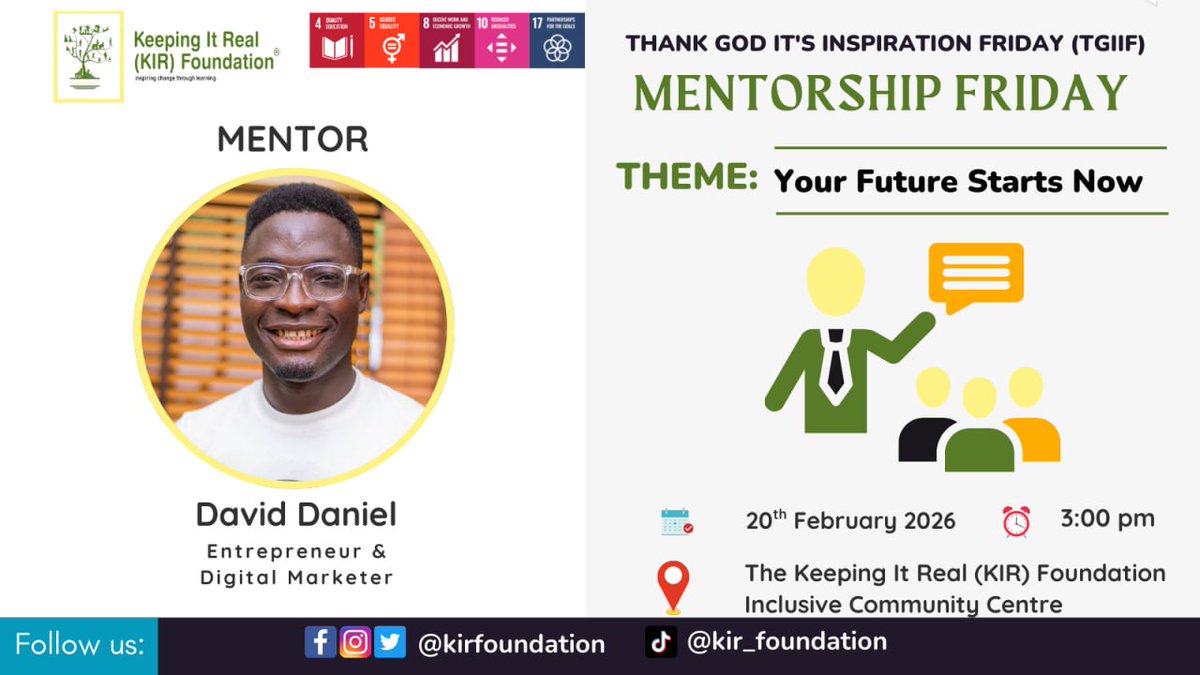 Keeping It Real Foundation tweet media