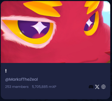 MarkofTheZeal's tweet photo. 250 members in our @Moku_HQ club!!

Less than 24 hours. 🎉

MoTZ BUFF! https://t.co/ZaAGizJfzf