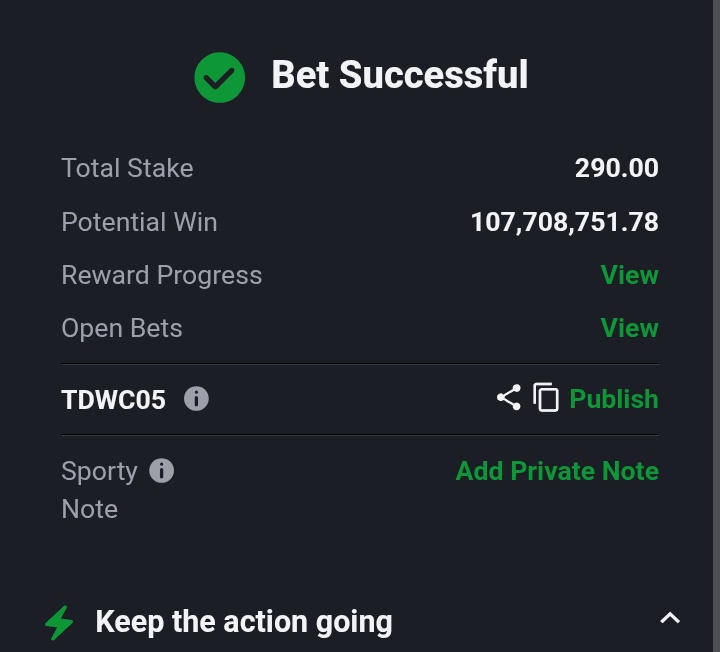 NextXI_'s tweet photo. Consistency is the key 🔑
Another code, another chance
Let's go again. ⚽
( TDWC05 )
✅🔞
#SportyBetCod
#SportyBet
#Sporty
#BettingTips
#NextXI https://t.co/MHBWz9Tuvx
