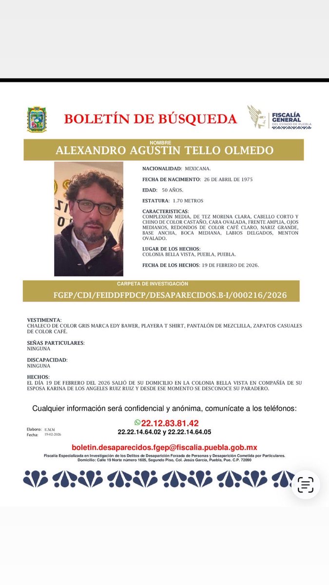 verenyzee's tweet photo. Les pido ayuda, para localizar a Karina de Los Ángeles Ruiz Ruiz y Alejandro Agustín Tello Olmedo , salieron de su domicilio ayer jueves 19 de Febrero y no se sabe nada de ellos @carlosmartinh @JCarlos_Valerio @nmas #KarinaRuiz #AlejandroTello https://t.co/PG2NuIkThC