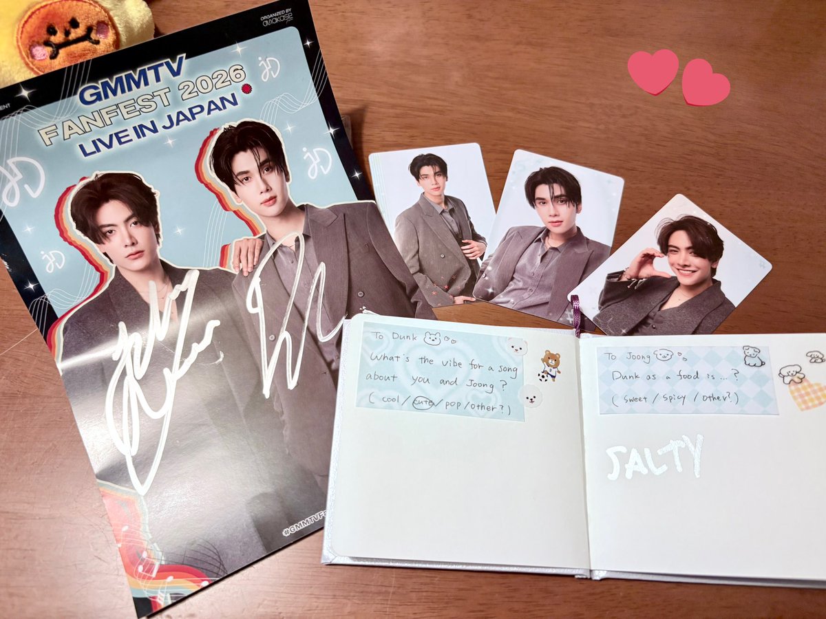 サイン会🤍 🐻‍❄️joongくんとの曲を作るなら雰囲気は？ →迷わず