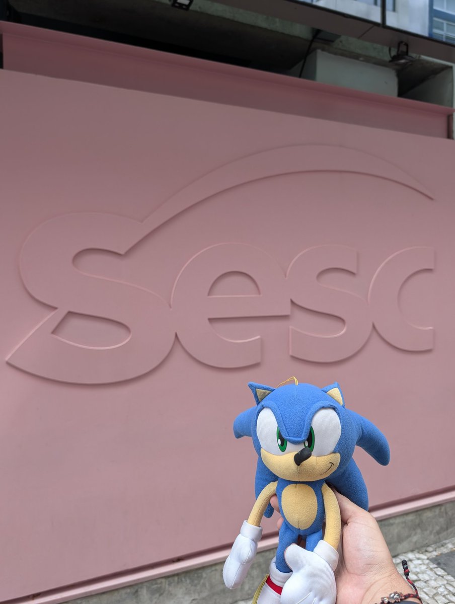 he's becoming more Brazilian 

(The SESC is really cool! I love that it offers so much to the community!)