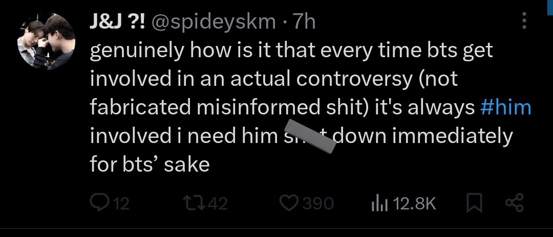 this person has over 4k followers??
REPORT this account now under 

> Viol*** Speech
> Hate 

x.com/spideyskm

for 🐯