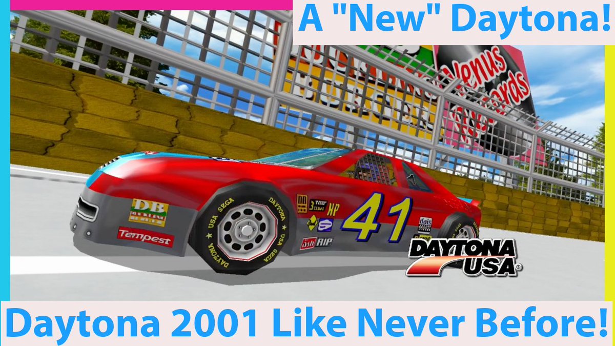 VEsoterica's tweet image. You know i'll take any chance I can get to talk about a #Sega racing classic...and when its on #Dreamcast even better! Daytona USA 2001...in HD and turned into the Model 2 classic aesthetic (vid in reply) #gaming #gamingnews #gaming_news