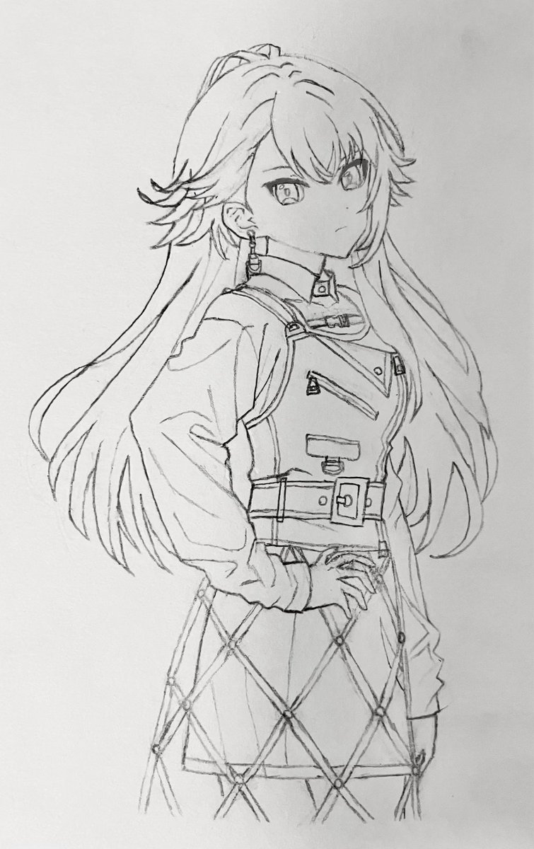 17歳ラストの日ってことで17の時に描いた渾身の模写と絵を上げとくか