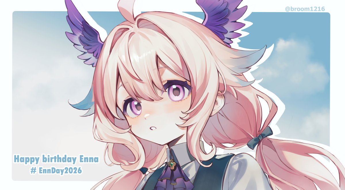 Happy birthday ! 🥳🥳🥳 #EnnDay2026 #Palouette #エナーアート