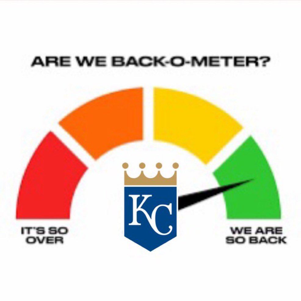 THE ROYALS PLAY BASEBALL TODAY
