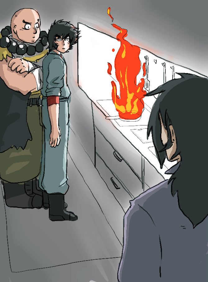 我慢できずにお借りしました

隼人「おいなんだその目は、俺は知らんぞ」