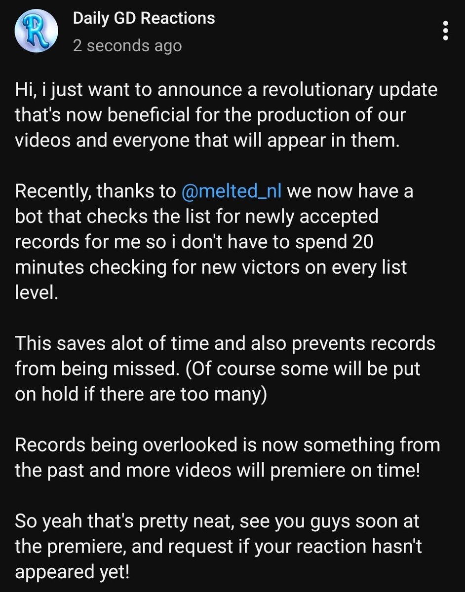 Daily GD Reactions tweet media