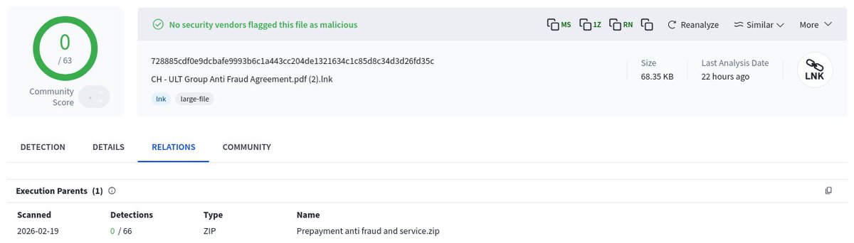 MalwareHunterTeam tweet media