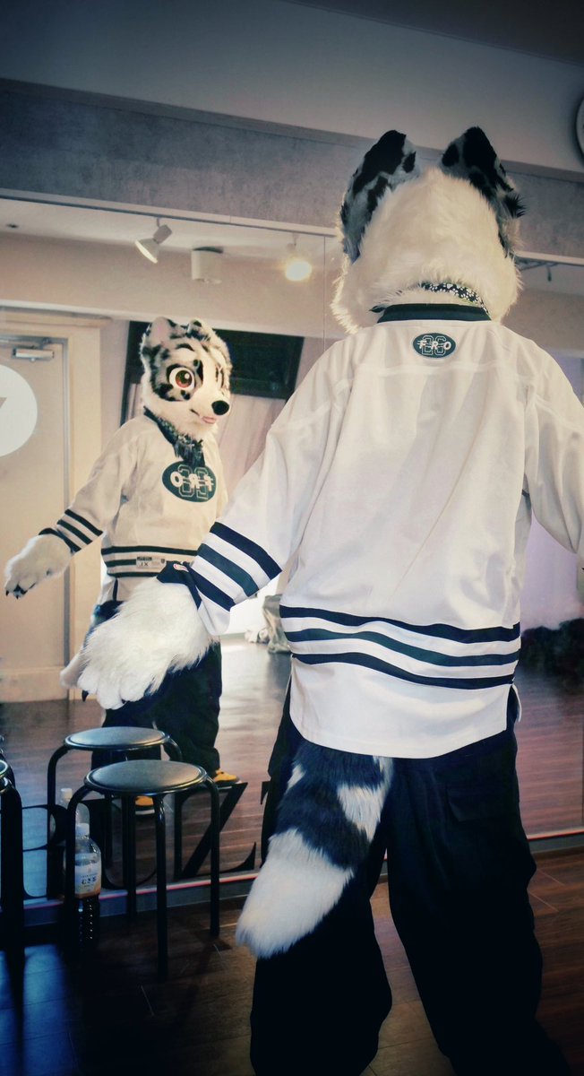 今週末は踊りまくる予定なのだよ〜♪♪✨🕺 #FursuitFriday #犬犬写真館