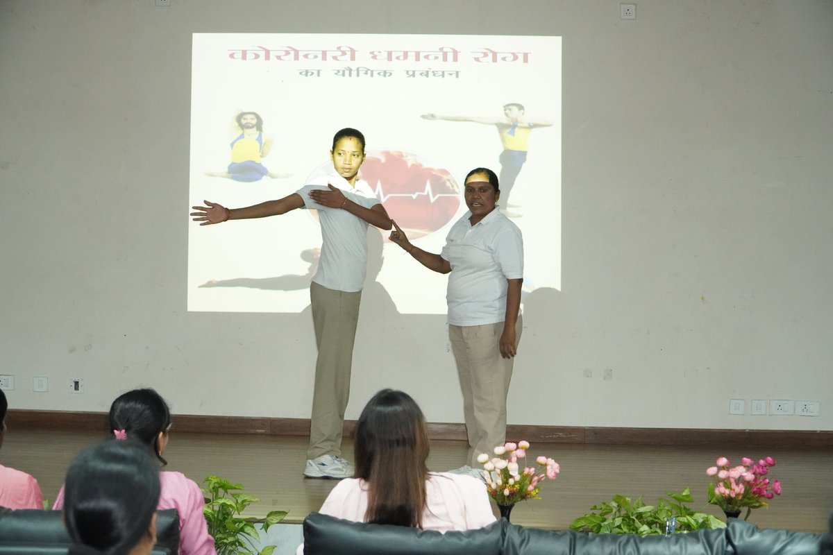 Today organised a lecture on Cardiac wellness drive Health diet awareness,cardiac check up CPR training,and Yoga Session related to cardiac health.All family members participated enthusiastically .
<a href="/cwacrpf/">CWA CRPF</a> 
<a href="/OdishaSector/">OdishaSector@CRPF</a> 
<a href="/gccrpfsbp/">GC CRPF SAMBALPUR</a>