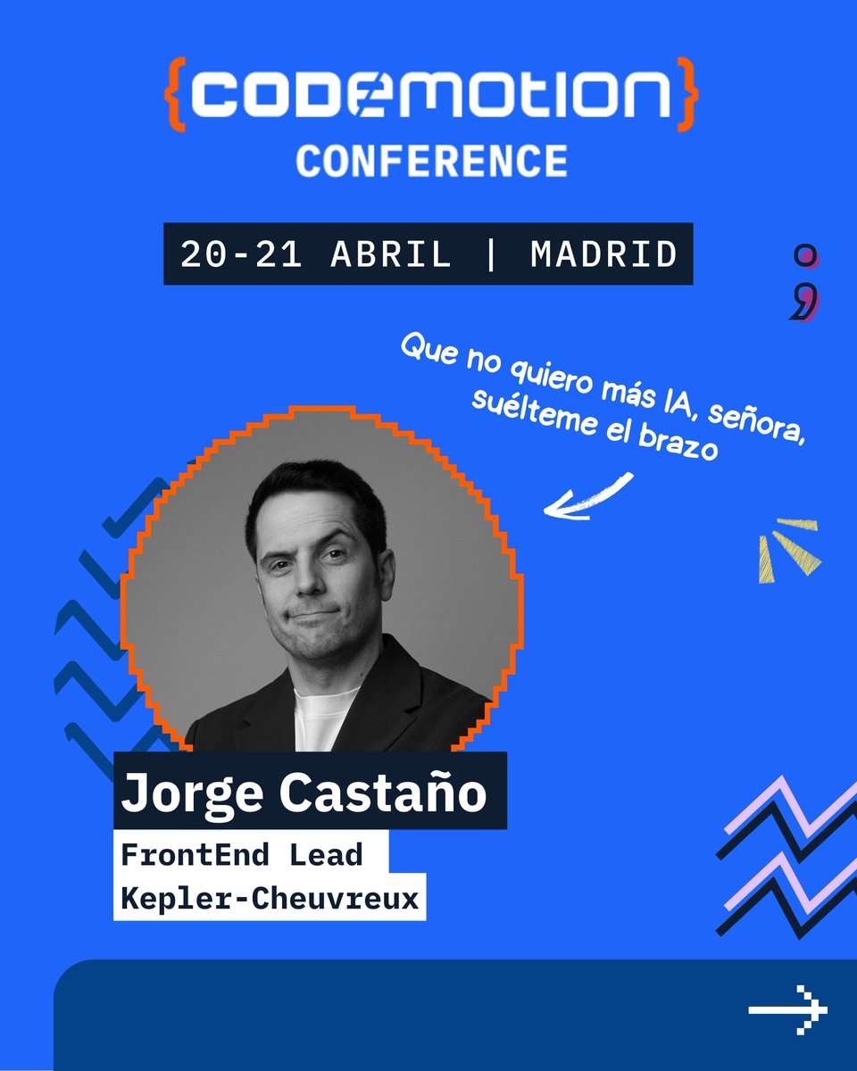 Codemotion Madrid tweet media