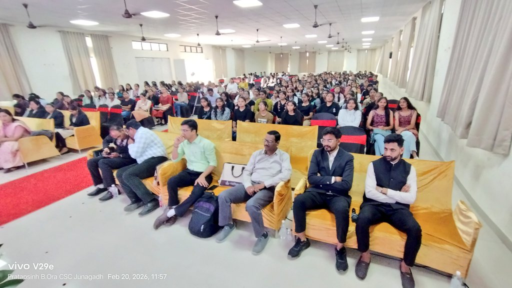 CscJunagadh's tweet photo. A national conference on emerging frontiers in biotechnology and life sciences for sustainable development program celebration Enthusiastic about the prospects of scientific innovation Supporting the journey towards a more scientific future through science education @InfoGujcost https://t.co/68R3iFSXag