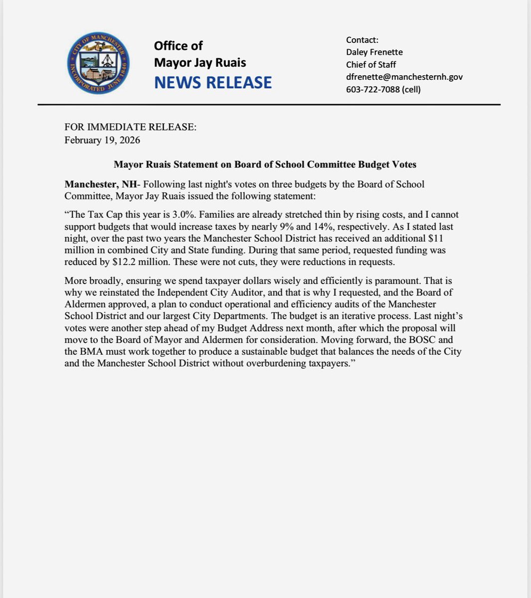 Mayor Jay Ruais tweet media
