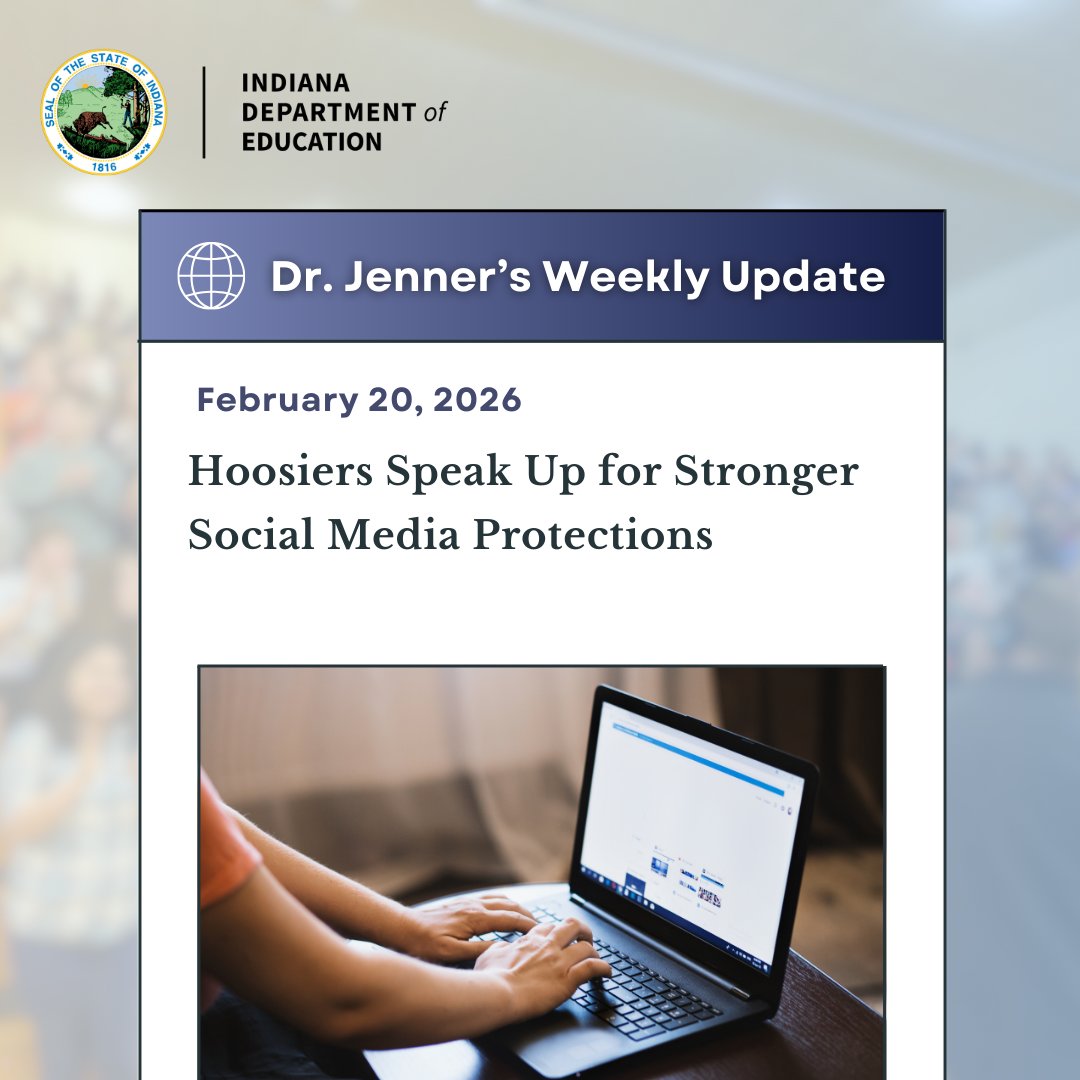 Indiana Department of Education (IDOE) tweet media