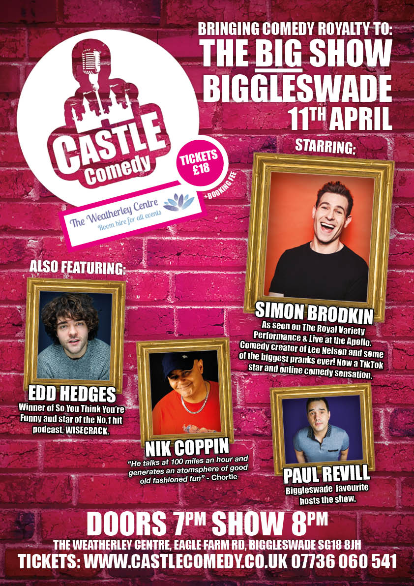 Castle Comedy tweet media