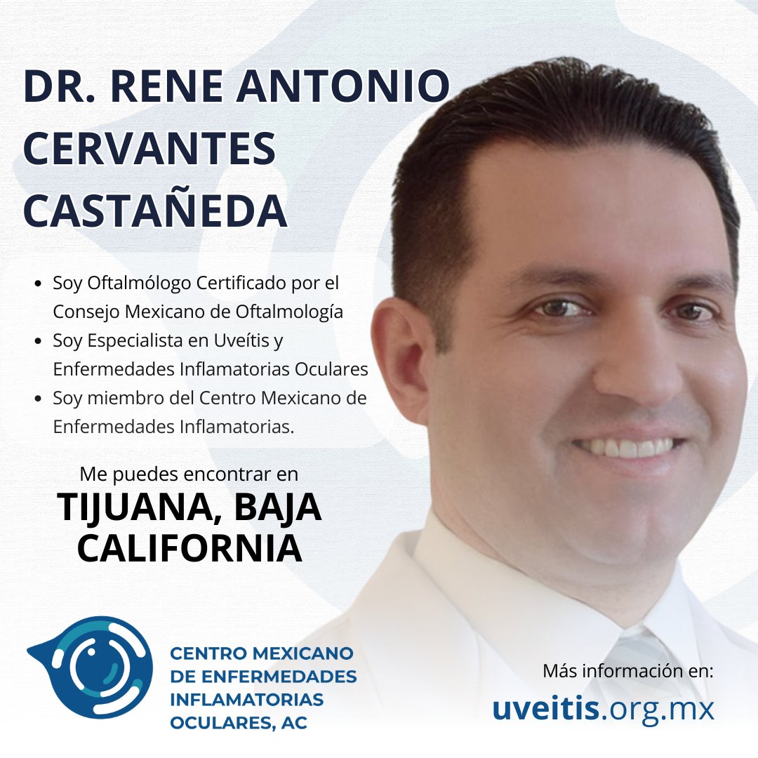 UveitisMX's tweet photo. 👍 CUIDA TU SALUD VISUAL

Promover la divulgación científica de conocimientos actualizados y basados en la mejor evidencia disponible en Enfermedades Inflamatorias Oculares para médicos oftalmólogos a nivel nacional e internacional.

👉 https://t.co/nqtkUVvYmy https://t.co/1992UvJwGO