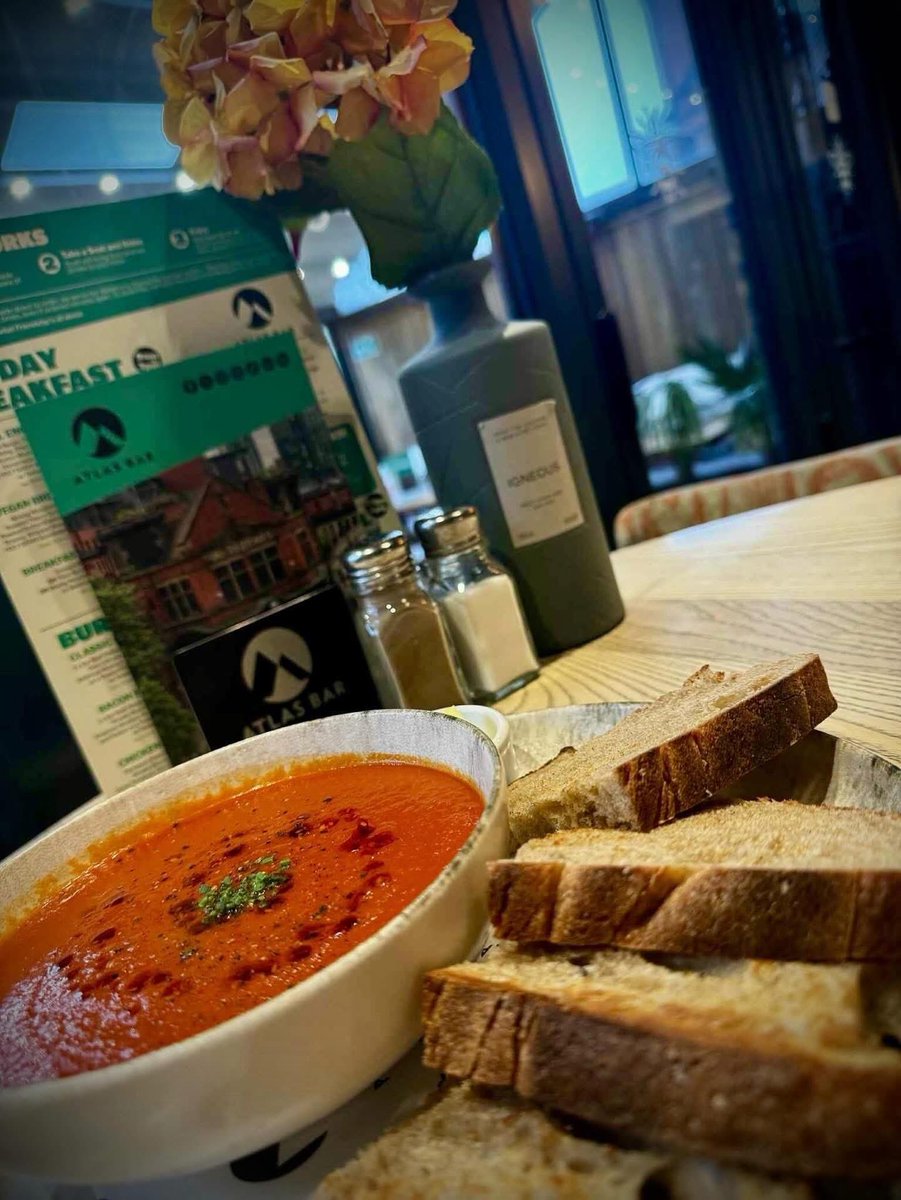 TheAtlasBar's tweet image. Soup anyone?
Everyday, our chefs create a freshly made soup, just for you, #Manchester
#goodfood