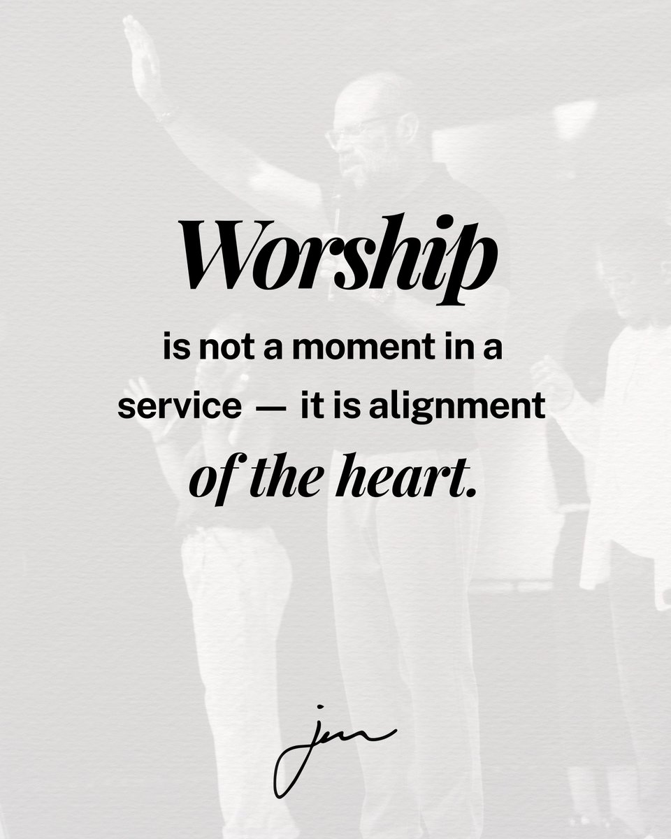 joshuamccauley's tweet photo. Worship is not what you do for a few minutes.
It is who you become when your heart agrees with heaven.
It shifts you from striving to resting.
From fear to trust.
From pressure to peace.
#WorshipBringsAlignment #LiveAligned #GraceWalk #JesusCentered #OpenHeaven https://t.co/RZNOPrt7uP