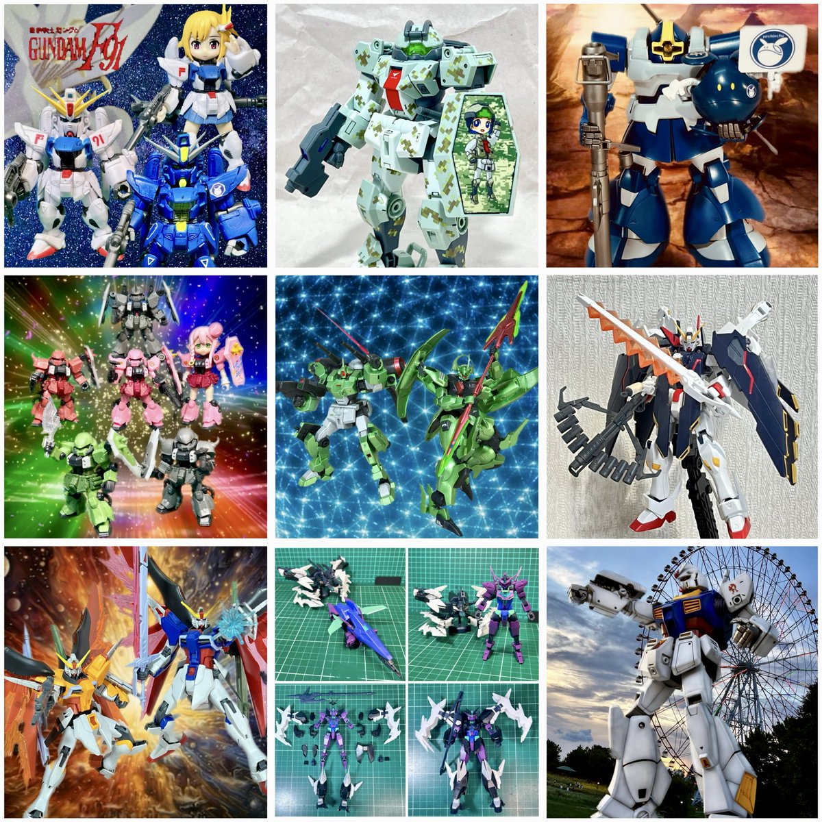 #好きなMSを10個上げて見てその人の趣味が分かる
F91
デミトレーナー
ドム
ザクウォーリア
デミバーディング
ダリルバルデ
クロスボーンフルクロス
ディスティニー
プルタインガンダム
アレックス
さ〜て趣味わっかるかな〜🤗