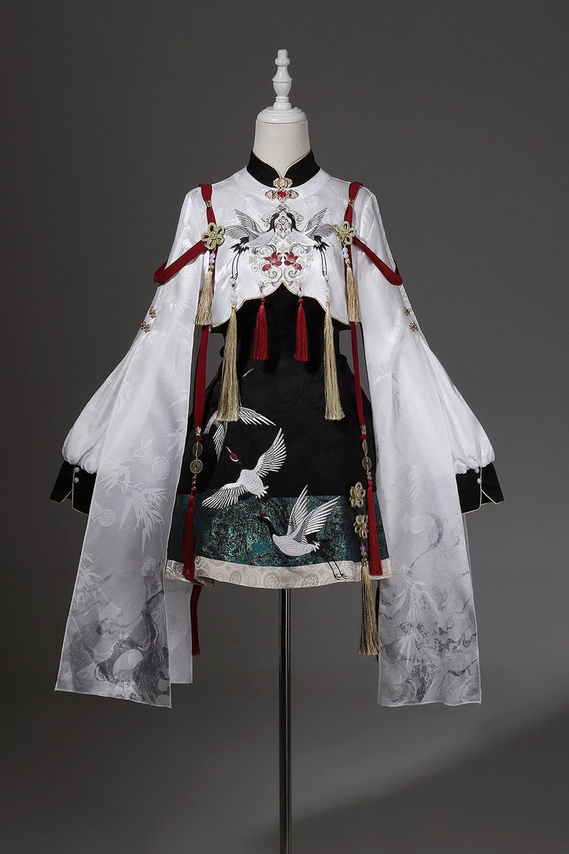 🖤🕊️黒鶴チャイナロリータ🕊️🖤