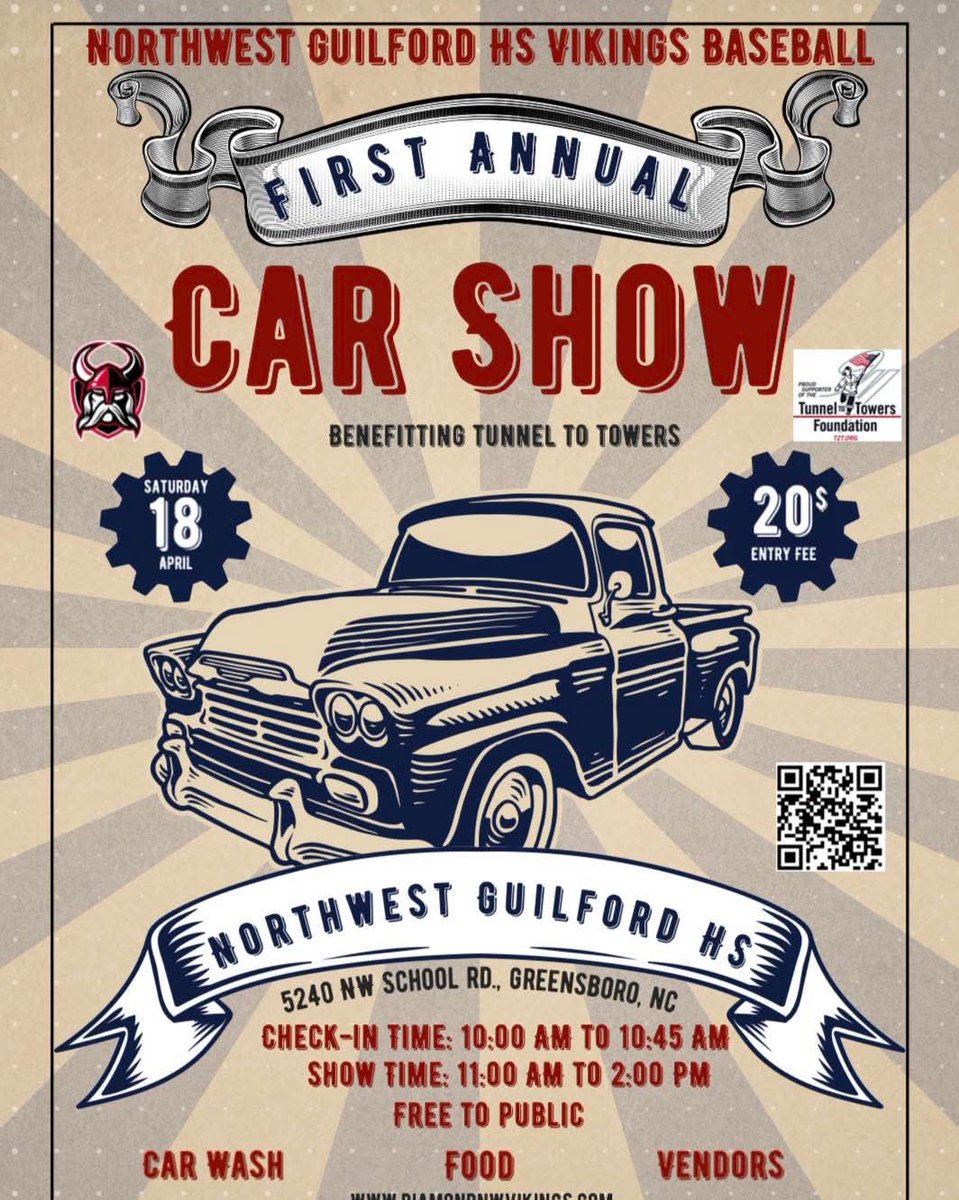 vikingballnwhs's tweet photo. First Annual Car Show just announced. Shine Shop has been a long term supporter for Northwest High School, but a car show is really something we can get behind! Let’s show up and show off on April 18th!!! They are also looking for sponsors…. https://t.co/57QYSTRgLr