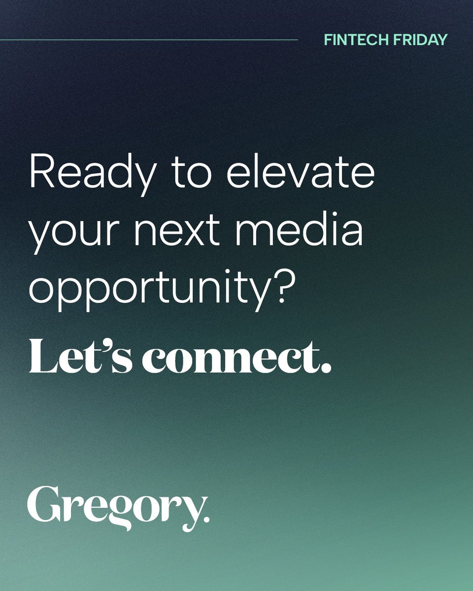 Gregory_Agency's tweet photo. Now presenting our #FintechFriday series!
With guidance from Gregory’s fintech team (Kyle W. Kempf, Caryn Brownell, Ellie Ireton, & Rylie Kelley), @Zocksio announced its $45M Series B with an exclusive in @Crunchbase, then built momentum with dozens of additional placements across top business, investor, wealthtech, and fintech outlets like @wealth_mgmt.
Curious to hear more about the services we offer for fintech? Make sure you look for us at @FintechMeetup; we’re proud partners and sponsors of the event. Register here: https://t.co/oAWIl29hYl