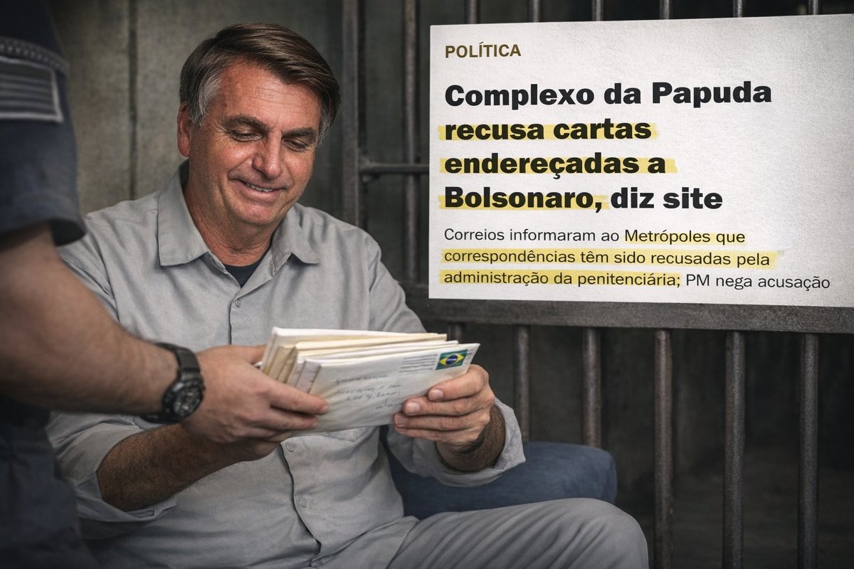 Amigos, receber cartas é um direito constitucional do apenado, previsto na Lei de Execução Penal e ligado à dignidade da pessoa humana. A informação de que Bolsonaro não está recebendo suas cartas, é mais uma clara violação aos seus direitos.

Não se trata de ideologia, mas de