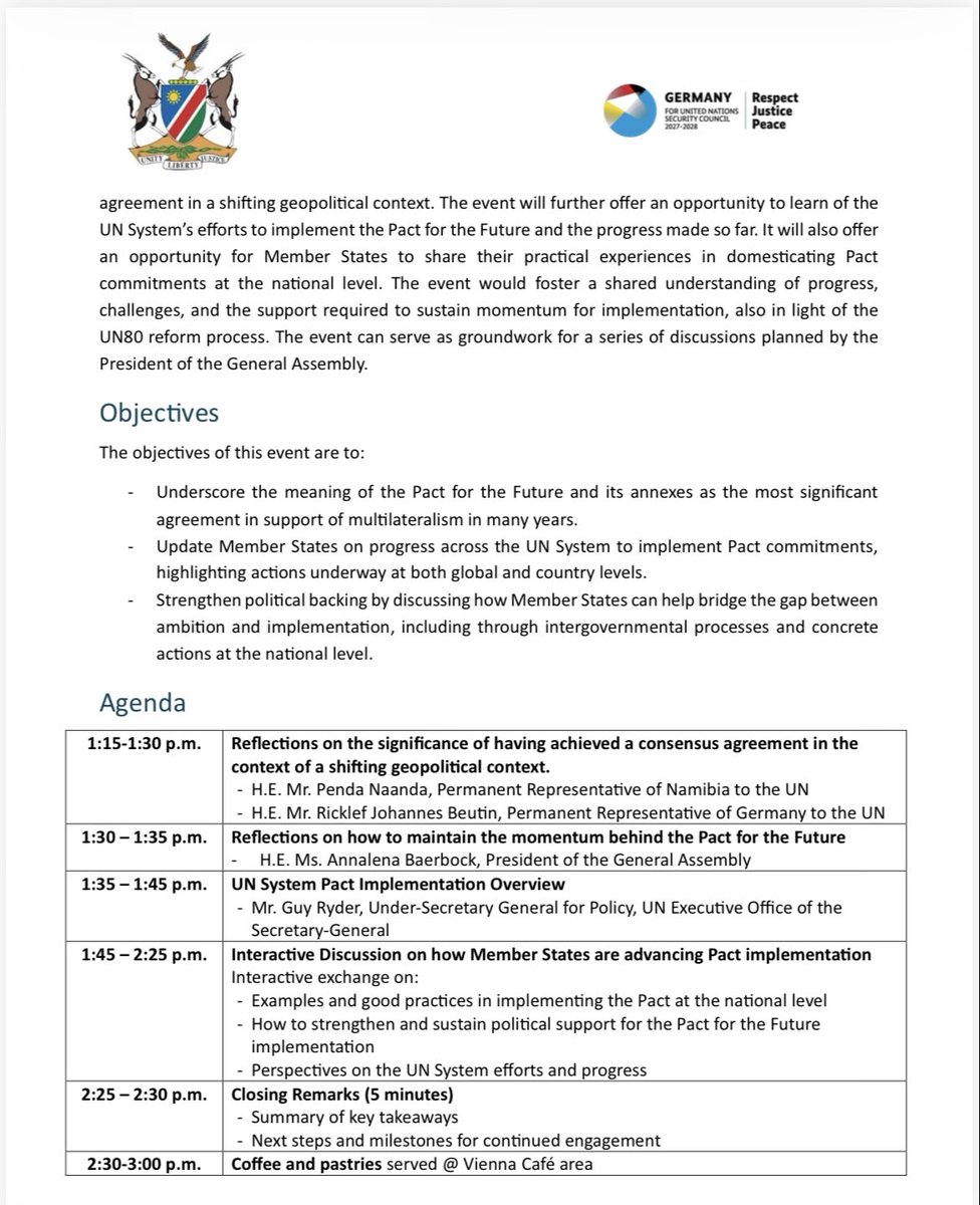 Permanent Mission of Namibia tweet media