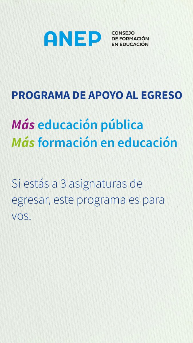 Trayectorias educativas CFE tweet media