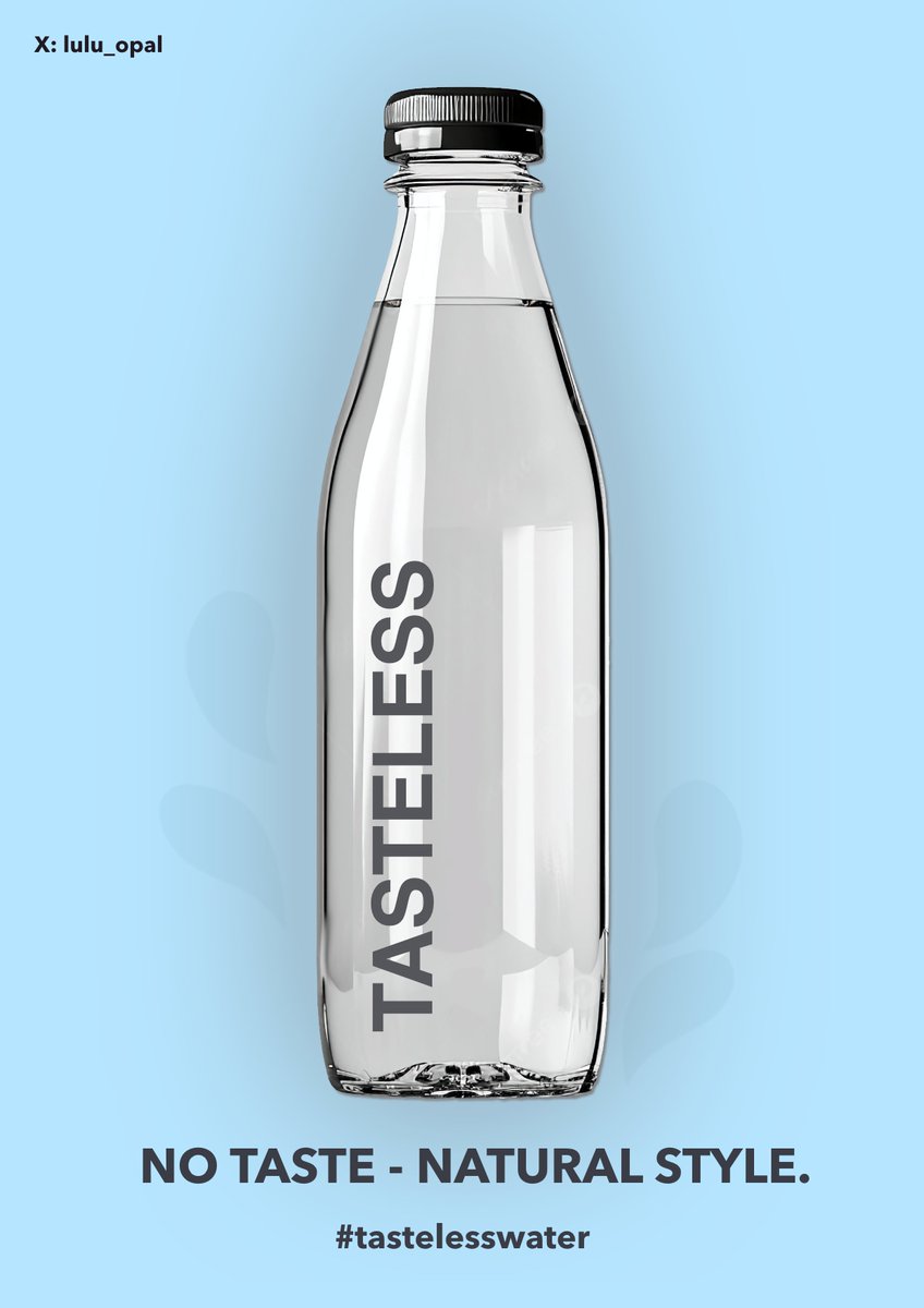 Today‘s poster for <a href="/OneMinuteBriefs/">One Minute Briefs ⏱️</a> #oneminutebriefs #ombles #obtns #bottledbrief #TheApprentice #tastelesswater