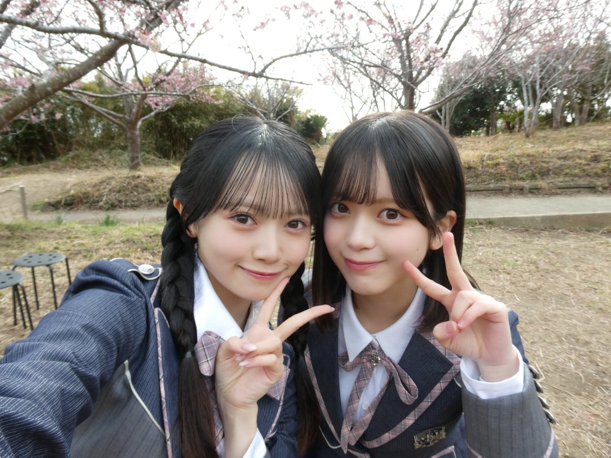 AKB48_名残り桜 MV公開されました~❕🌸♡ メンバーで集まっている