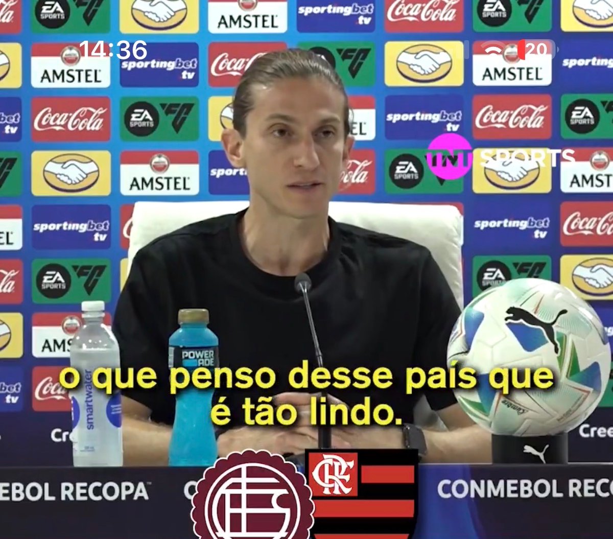 MadridXtra's tweet image. 🗣️ Filipe Luís when asked about how he was treated in Argentina: 

“About Vinicius... I have always been treated well here in Argentina, I love Argentina, I was very happy here, I only have good words. An isolated case like this does not influence at all what I think of this