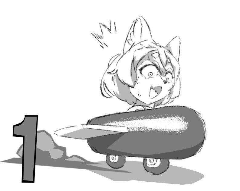 こんな感じになるんですかね...？
うわ！だいぶ業が深いけもプラになったぞ！