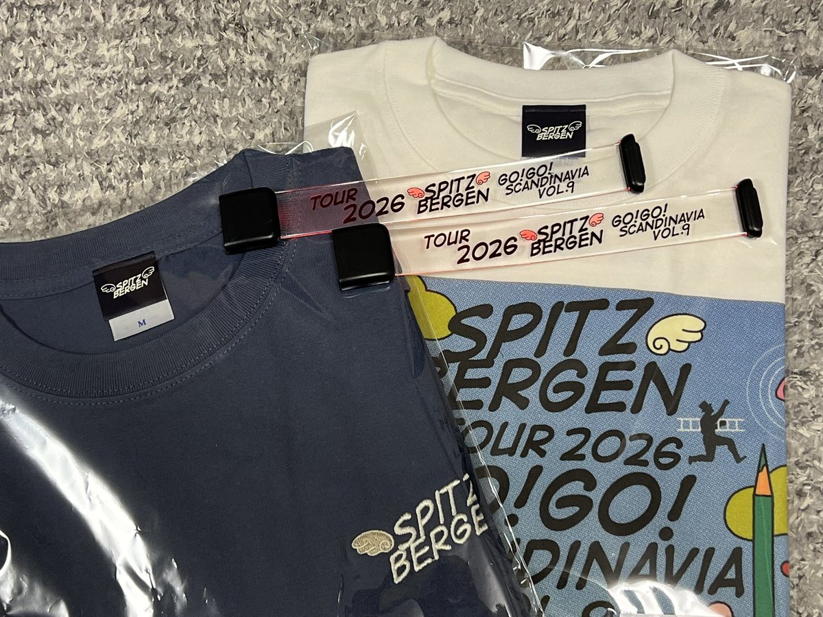ゴースカグッズ、夕方我が家にも到着♡ 初ゴースカの息子の分も一緒に