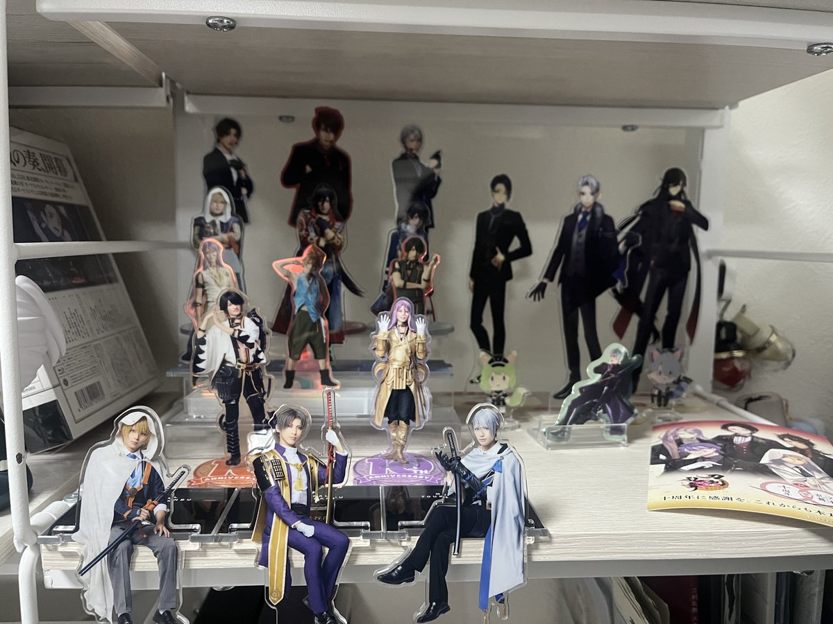 何もしなかった一日ですが、とうらぶコーナーをちょっと変えて