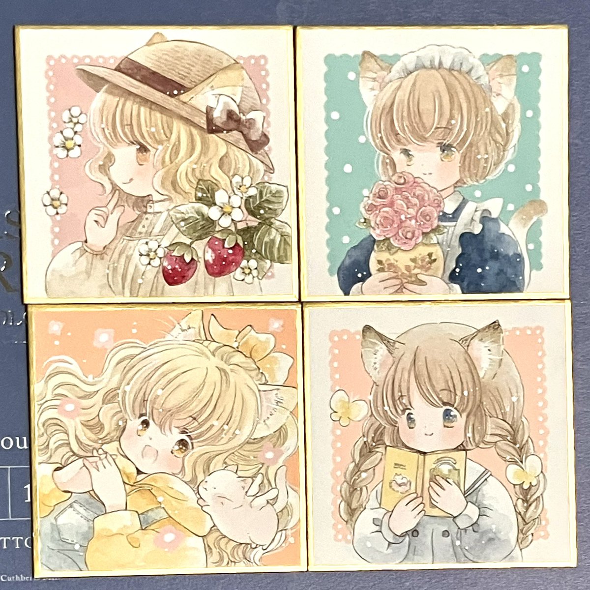 コミティア豆色紙です😌