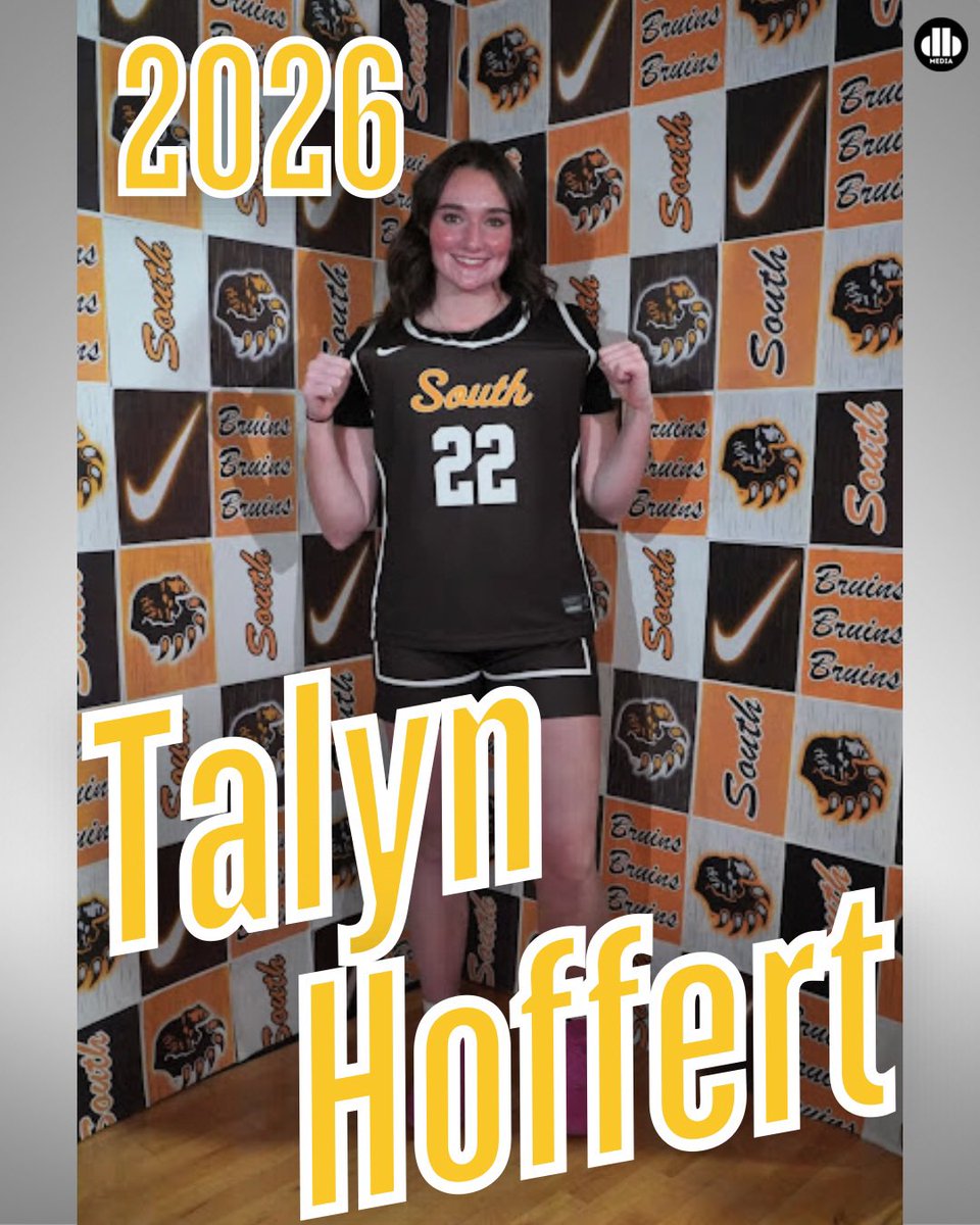 South_GBB's tweet photo. Senior Spotlight #5: 

Talyn Hoffert #22

Future plans: Attend College 

Advice to Future Bruins: enjoy every moment on the court, it goes by faster than you think! 

#2026 #GoBruins🐻🏀💛 https://t.co/V4gPOSIlls