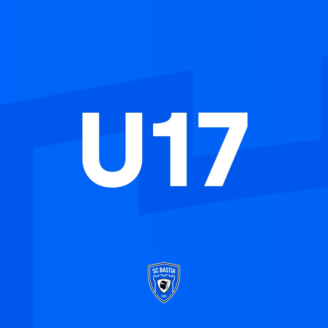 #U17NAT

Parità (1-1) per i nostri U17 eri in Amiens. 

⚽️ Malidor 70’

Sfidà, Cresce, Battesi ⚔️
 #SCBASTIA