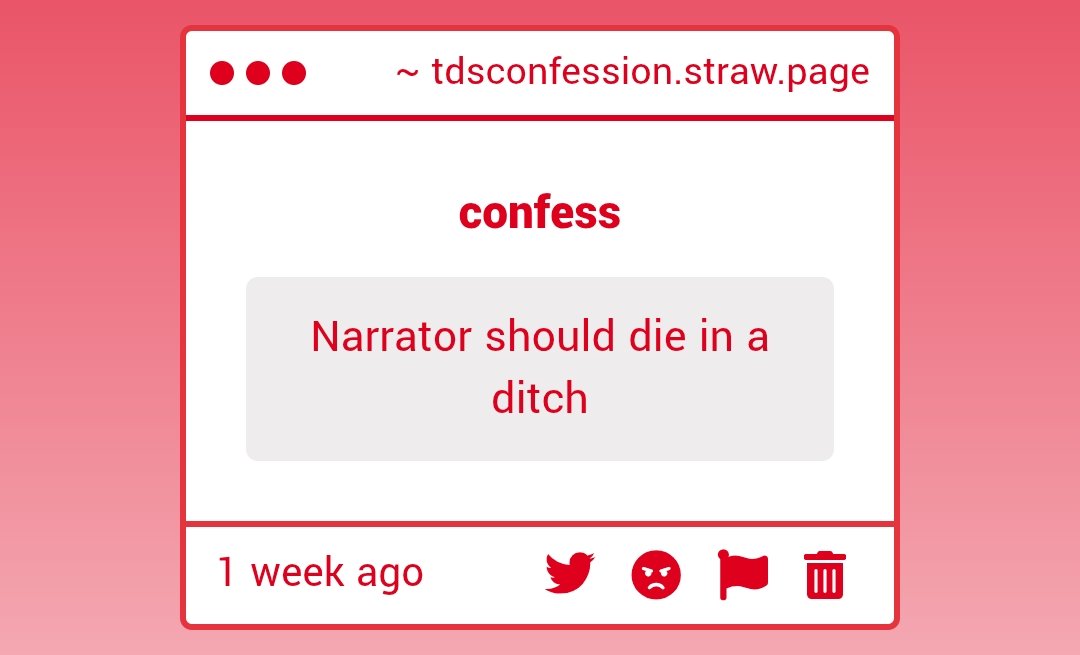 TDSconfession's tweet photo. https://t.co/WpkWl2lTft