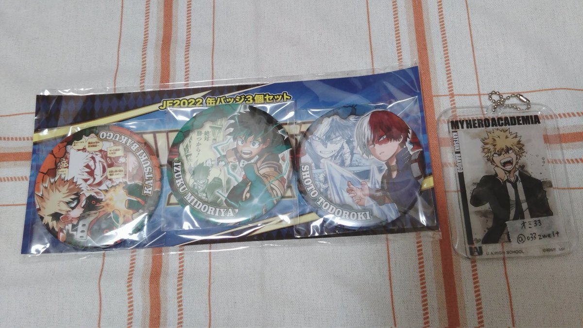 譲渡〛ヒロアカ 缶バッジ コレクション缶バッジ 文房具カフェ 譲)爆豪