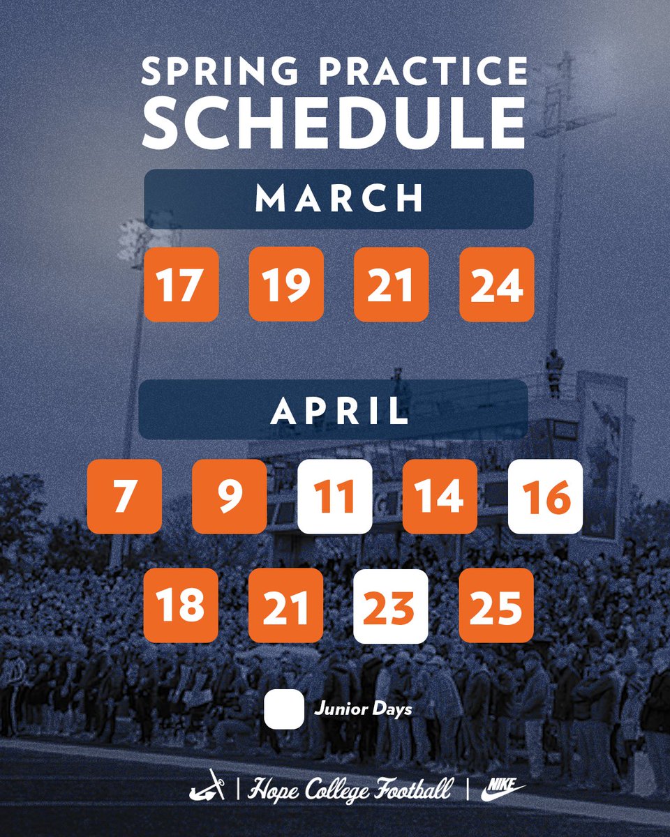 Hope College Football tweet media