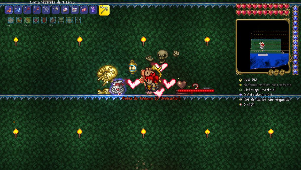 após usar métodos nao ortodoxos de ataque consegui derrotar 1/3 da mechdusa