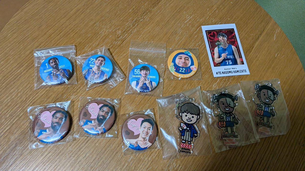 2/20 22:30現在) 缶バッジ・アクキー・チェキがご入用の方