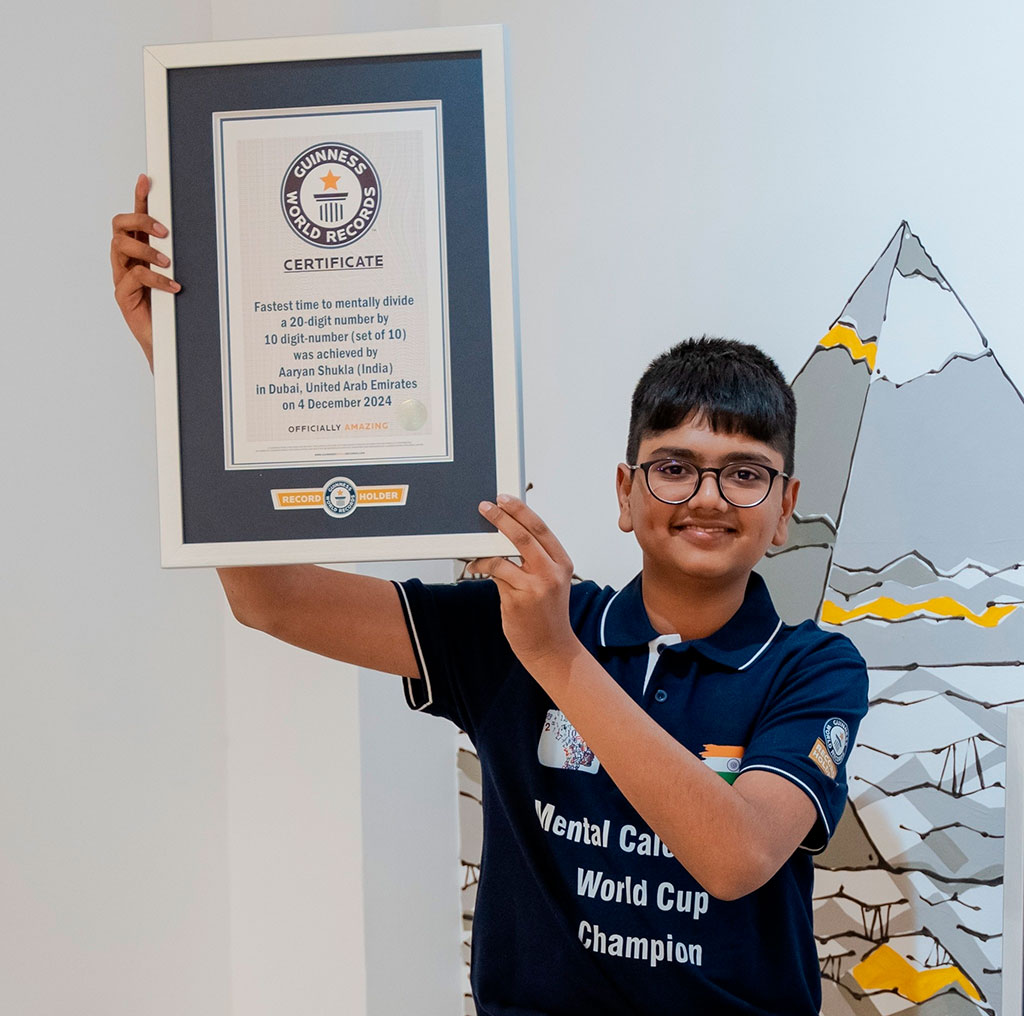 geniusaaryan's tweet photo. Mental Calculation World Champion Human Calculator Aaryan Shukla from India invited as a Guest of Honor for ITALIAN CHAMPIONSHIP OF MENTAL CALCULATION 2026
https://t.co/KVaU6CDCFk
#HumanCalculator #mentalcalculation #aaryanshukla #GuinnessWorldRecord https://t.co/9tUp9jVkNK